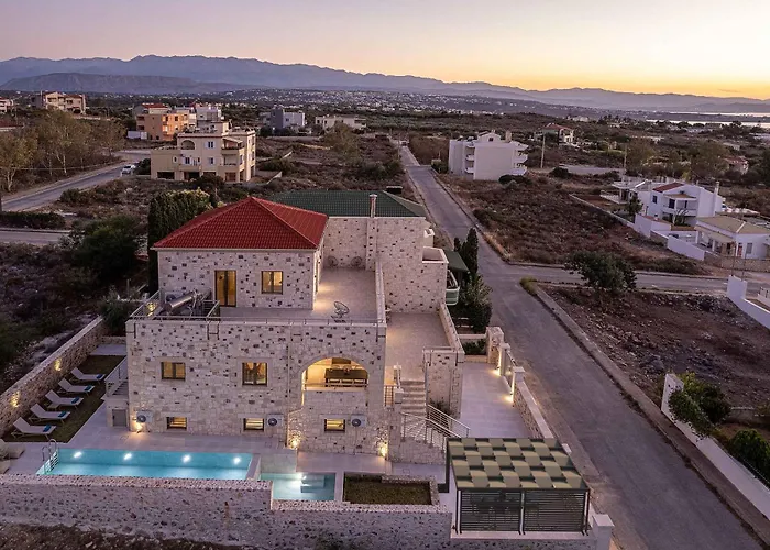 Villa Luminus Arcus I Modern With A Private Pool! La Canée