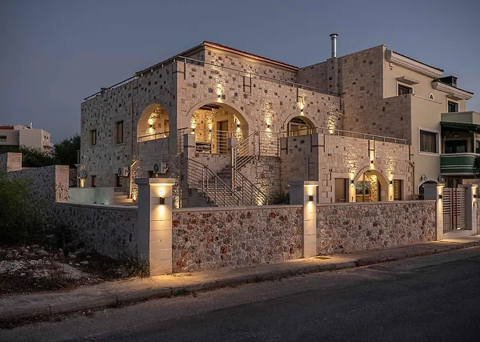 Luminus Arcus I Modern With A Private Pool! * La Canée